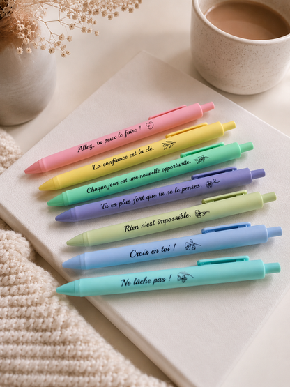 🎁 Offert par tranche de 25 euros Stylo personnalisable 🌈