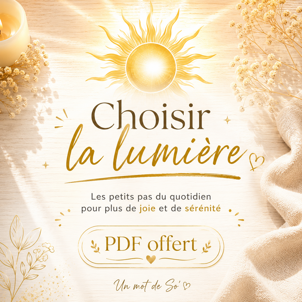 Choisir la lumière