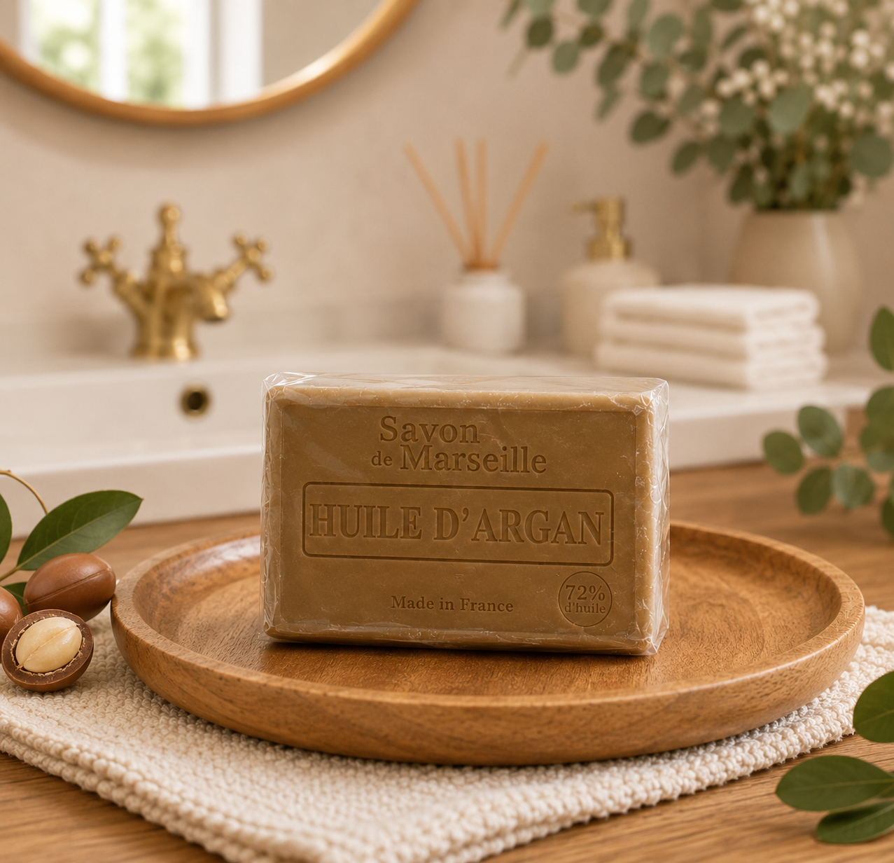 Savon à l’huile d’argan 🇫🇷