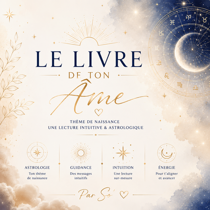 Le Livre de ton Âme ✨

Une lecture intuitive inspirée de ton thème de naissance. 🎁