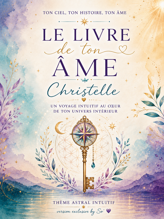 Le Livre de ton Âme ✨

Thème astral intuitif uniquement chez So’ ❤️