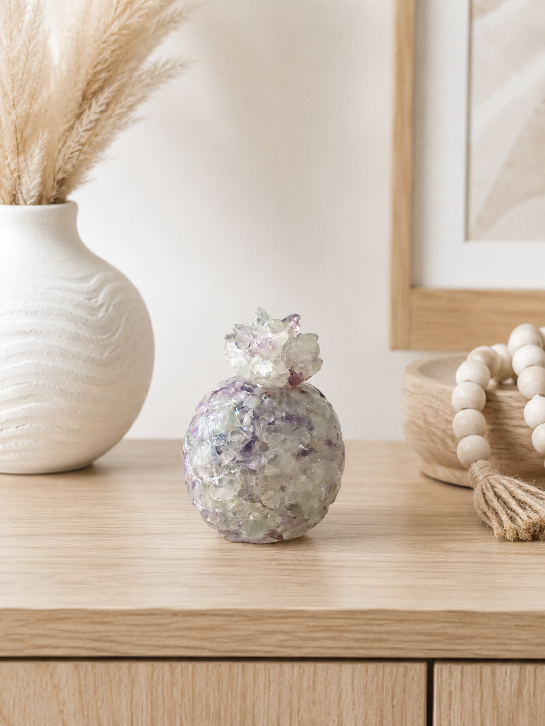 🍍 L’Ananas de Clarté en Fluorite