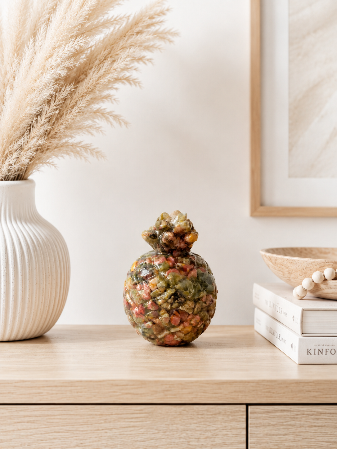 Ananas en pierres naturels